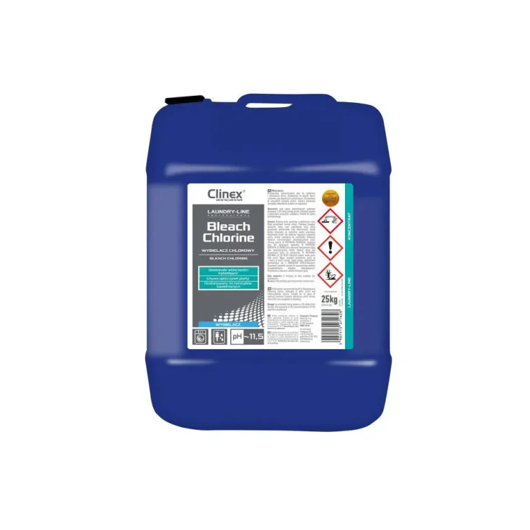 CLINEX LAUNDRY Bleach Chlorine 25 кг – хлорний відбілювач для прання