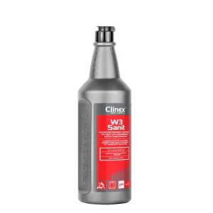 Clinex W3 Sanit 1л – концентрований миючий засіб для санітарних приміщень