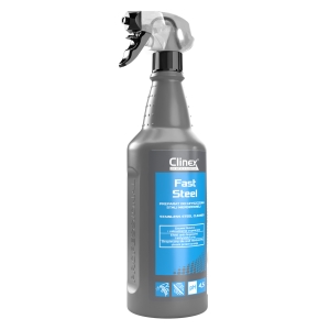 Clinex Fast Steel 1л – засіб для чищення нержавіючої сталі