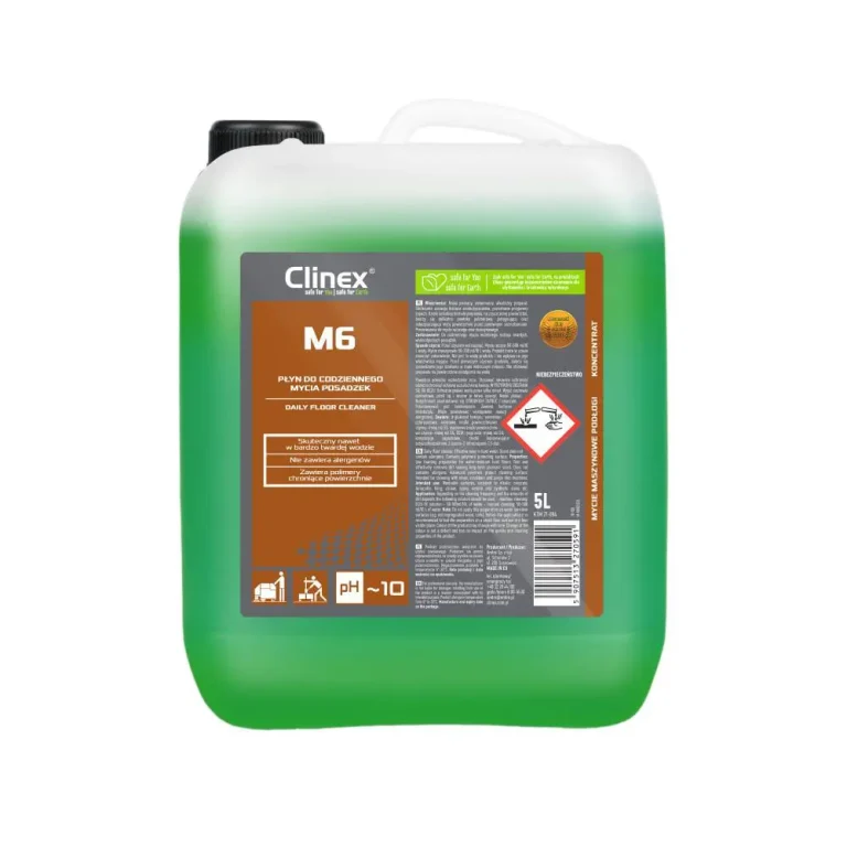 Clinex M6 5л – засіб для щоденного миття підлоги