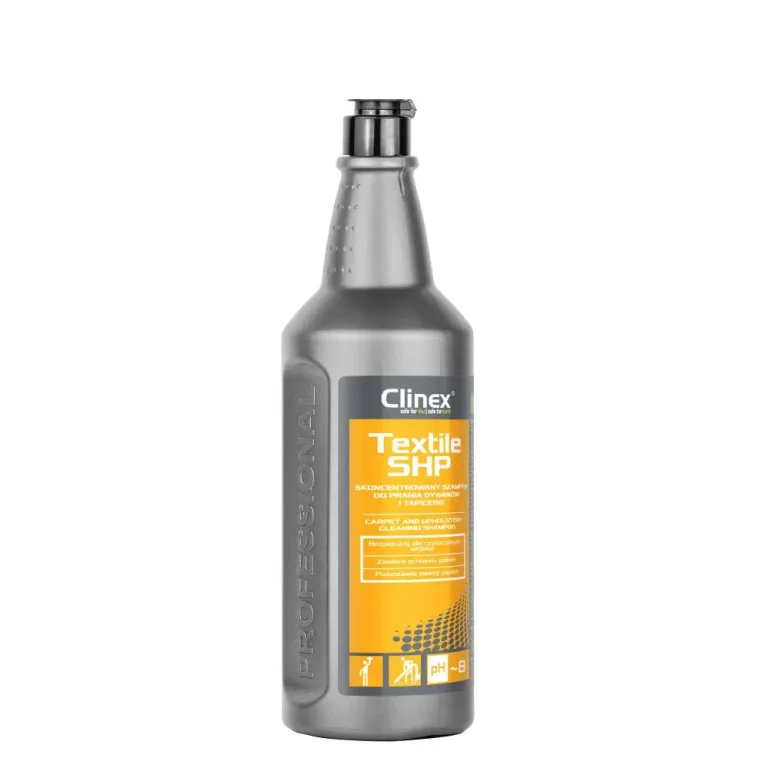 Clinex Textile SHP 1л – концентрований шампунь для чищення килимів і оббивки