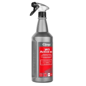 Clinex W3 Active Bio 1л – засіб для щоденного миття санітарних приміщень