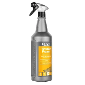 Clinex Textile Foam 1л – пінний засіб для чищення текстилю