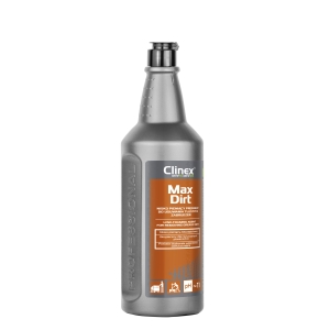 Clinex MaxDirt 1л – засіб для миття підоги від жирних забруднень для харчової промисловості
