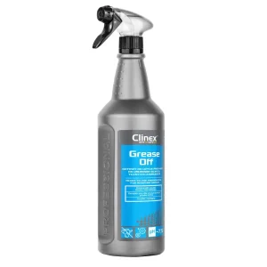 Clinex GreaseOff 1л – засіб для видалення мастил, жиру та інших стійких забруднень