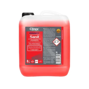 Clinex Profit Sanit 1л – висококонцентрований засіб для миття санітарних приміщень