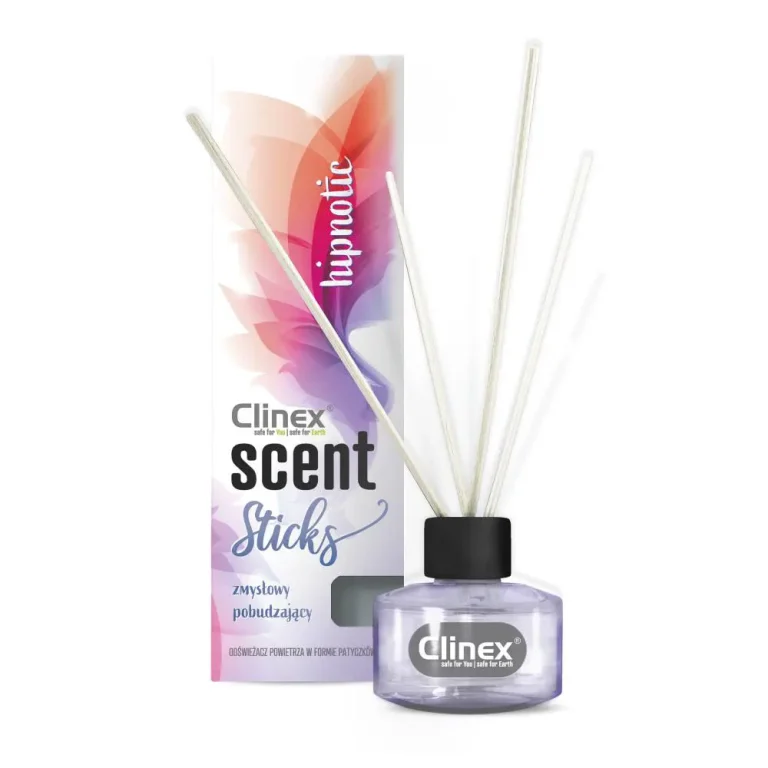 Clinex Scent Sticks – Hipnotic 45 мл – ароматичні палички нейтралізуючі неприємні запахи – Гіпнотичний