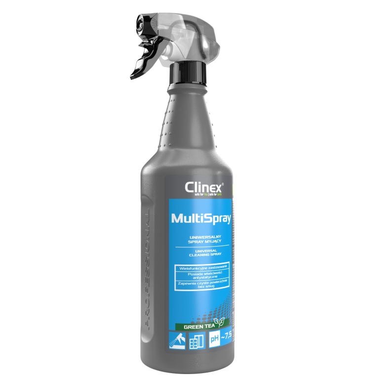Clinex Multi Spray – Green Tea 1л – універсальний миючий засіб – Зелений чай